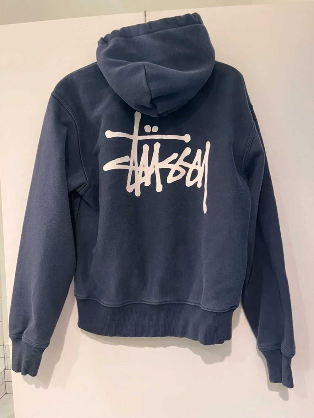 BASIC STÜSSY ZIP HOODIE PIGMENT DYED S - Picture 2 of 7